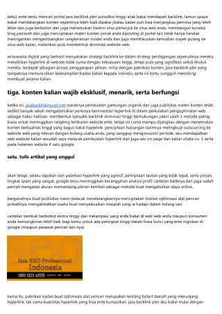 Jasa Backlink Pbn Terbaik Di Indonesia 2019