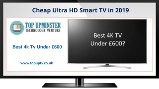 Best 4K TV Under £600