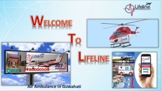 Cost-Effective Air Ambulance in Guwahati Available for 24 Hours