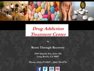 Drug Addiction Therapy Services Eliminate Drug Craving