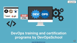 DevOps Training and Certification By DevOpsSchool