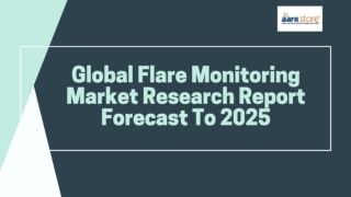 Global Flare Monitoring Market Research Report Forecast To 2025