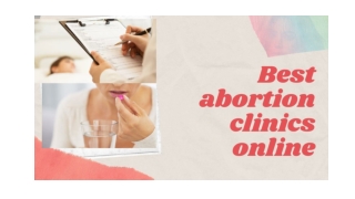 Get popular abortion clinics online
