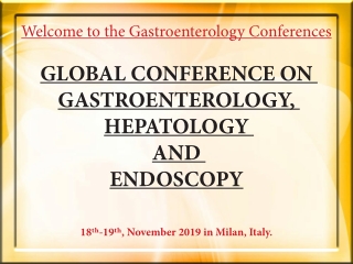 Gastro Conference 2019 | Surgery