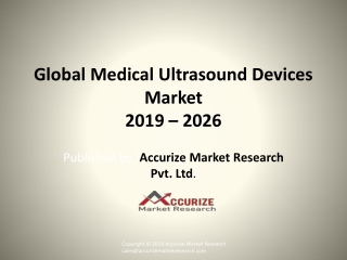 Medical Ultrasound Devices Market