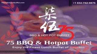 Enjoy The Finest Launch Buffet in Houston