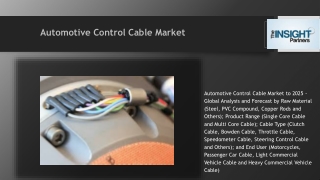 Automotive Control Cable Market