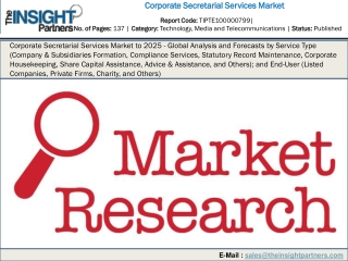Corporate Secretarial Services Market to 2025 - Global Analysis