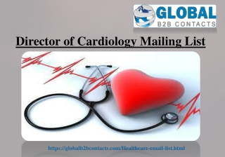 Director of Cardiology Mailing List
