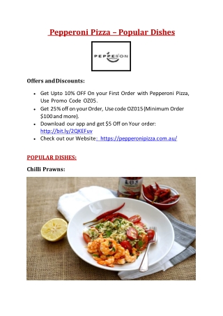 Pepperoni Pizza Menu– 10% off – Pizza Restaurant Glen Waverley