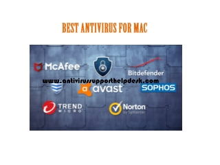 BEST THREE ANTIVIRUS FOR MAC | ANTIVIRUS SUPPORT