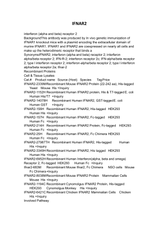 interferon (alpha and beta) receptor 2