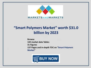 Smart Polymers Market - Global Forecast to 2022