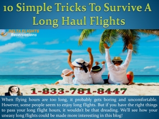10 Simple Tricks To Survive A Long Haul Flights