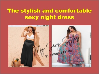 Buy sexy night dress for women