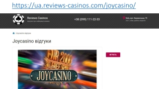 Joy casino