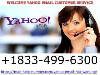 Yahoo Email Customer Care Number