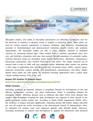 Microplate Readers Market - Size, Outlook, and Opportunity Analysis, 2018-2026