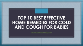 Top 10 Best Home Remedies for Constipation in Babies