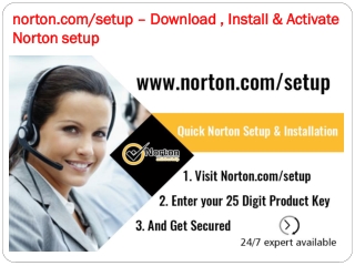 norton.com/setup – Download , Install & Activate Norton setup