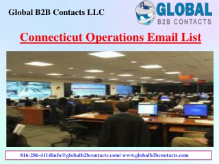Connecticut Operations Email List
