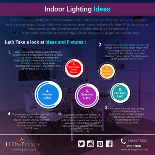 Light Up Your Indoor Ambience With LED Indoor Lighting