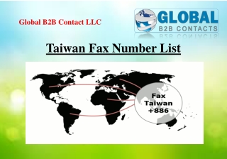 Taiwan Fax Number List