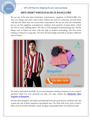 SHIRT FOR MEN- WHOLESALE SHIRTS ONLINE INDIA