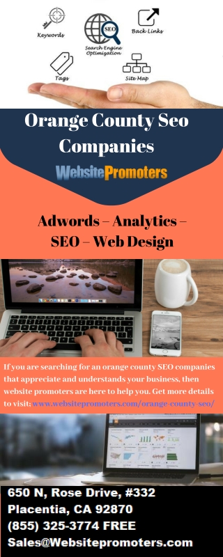 Orange County Seo Companies- Websitepromoters
