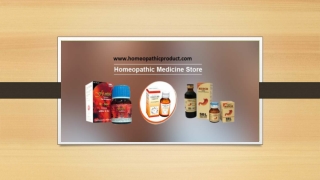 Homeopathic Products