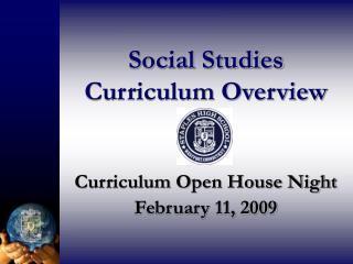 Social Studies Curriculum Overview