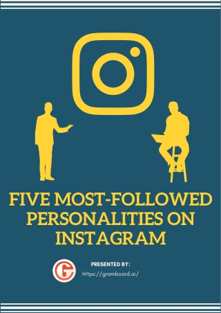 Five Most-Followed Personalities on Instagram