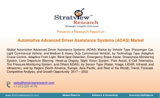 Automotive Advanced Driver Assistance System Market