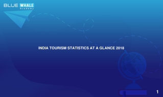 INDIA TOURISM STATISTICS AT A GLANCE 2019