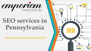 SEO services in Pennsylvania- Emporiomdigital