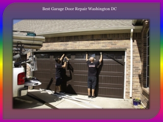 Best Garage Door Repair Washington DC