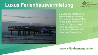 Buchen Sie Ihr Luxus Ferienhausvermietung von Villa Duenengras