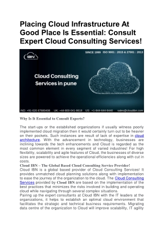 cloud service providers in pune