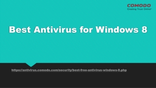 Best Antivirus for Windows 8
