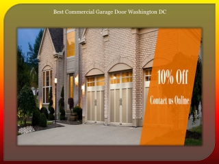 Best commercial garage door washington dc