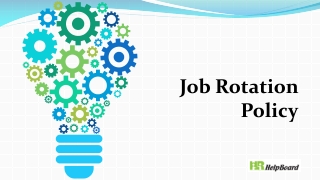 Job Rotation Policy