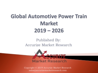 Global Automotive Power Train Market