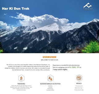 Trek in Uttarakhand | Trekveda
