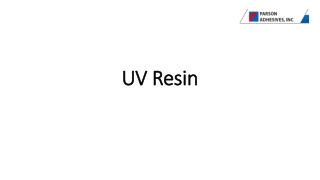 Buy UV Resin at Best Price from Mumbai with Parson Adhesives