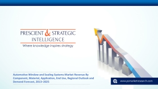 Automotive Window and Sealing Systems Market Outlook,Growth, and Demand Forecast, 2013–2025