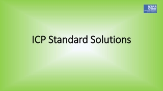 ICP Standard Solutions from Loba Chemie