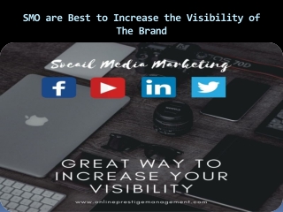 SMO Service In NYC Are Best To Increase The Visibility Of The Brand