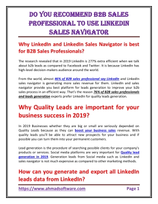 How can you generate and export all LinkedIn leads data from LinkedIn?