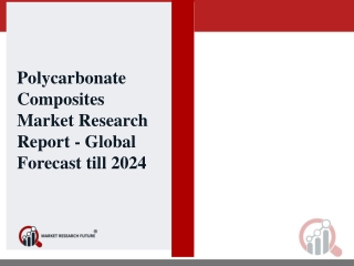 Polycarbonate Composites Market 2019 Global Market Challenge, Driver, Trends & Forecast to 2024