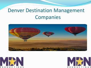 Denver Destination Management Companies